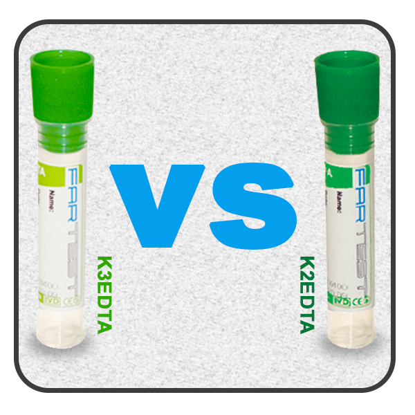 تاثیر ماده ضد لخته K2 EDTA   و K3 EDTA   برروی نتایج آزمایشCBC