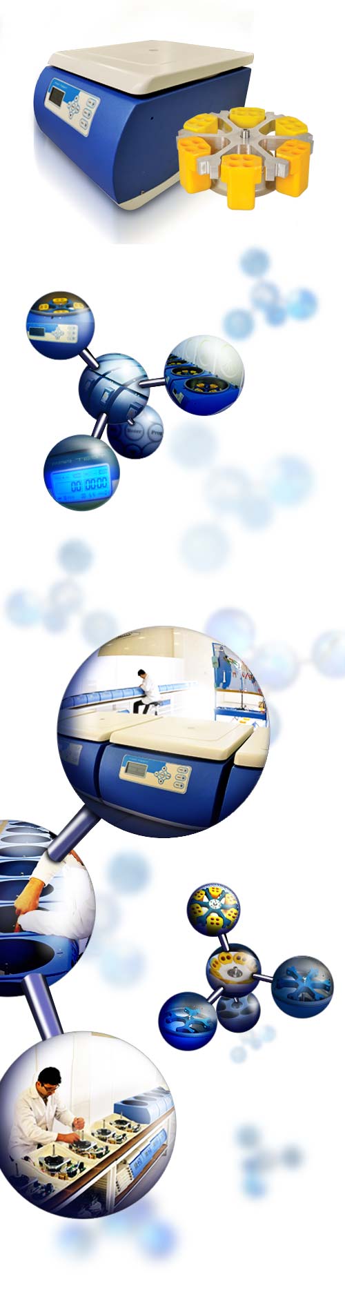 سانتریفیوژ 24 شاخه 4000 دور دیجیتال